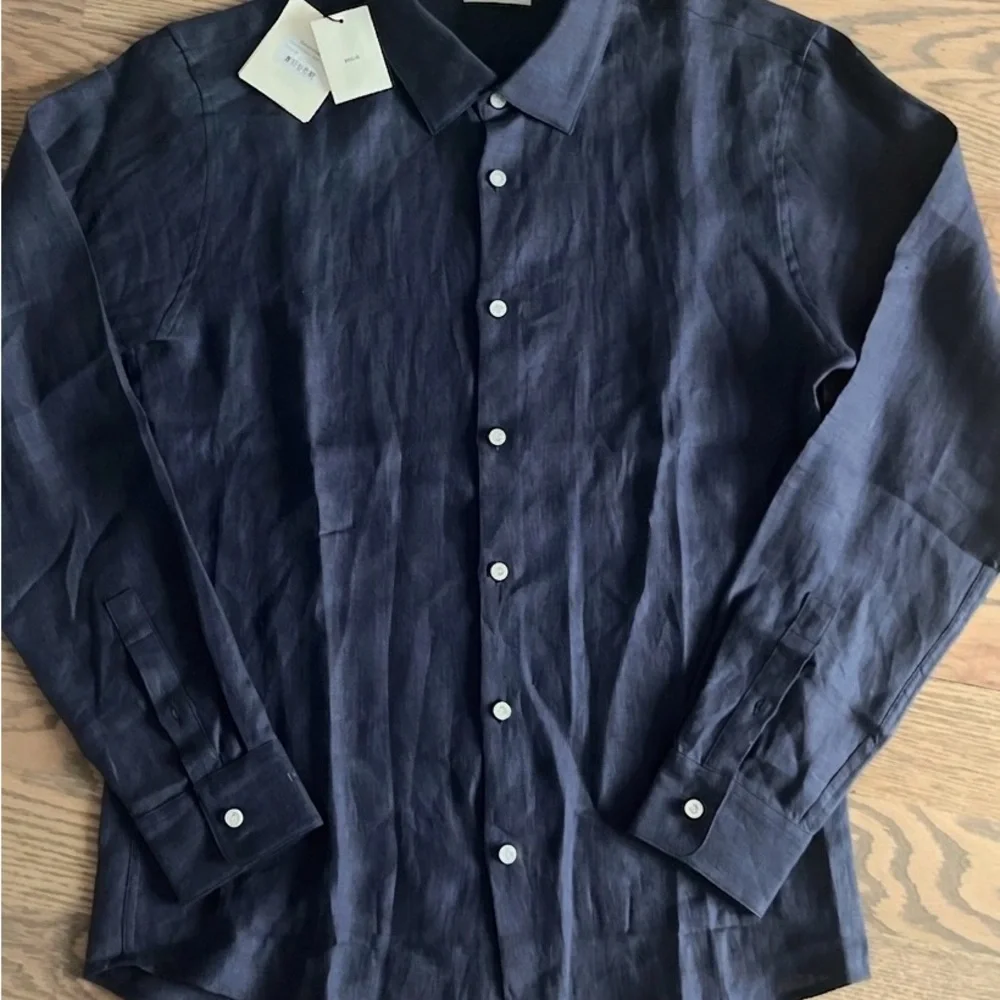 NWT Sandro Seamless Hemp Shirt Size S - Picture 3 of 9